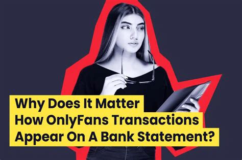 how to make onlyfans not appear on bank statement|How to Hide OnlyFans on Bank Statement